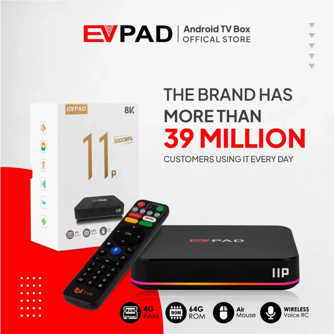 EVPAD 11P 안드로이드 TV 박스