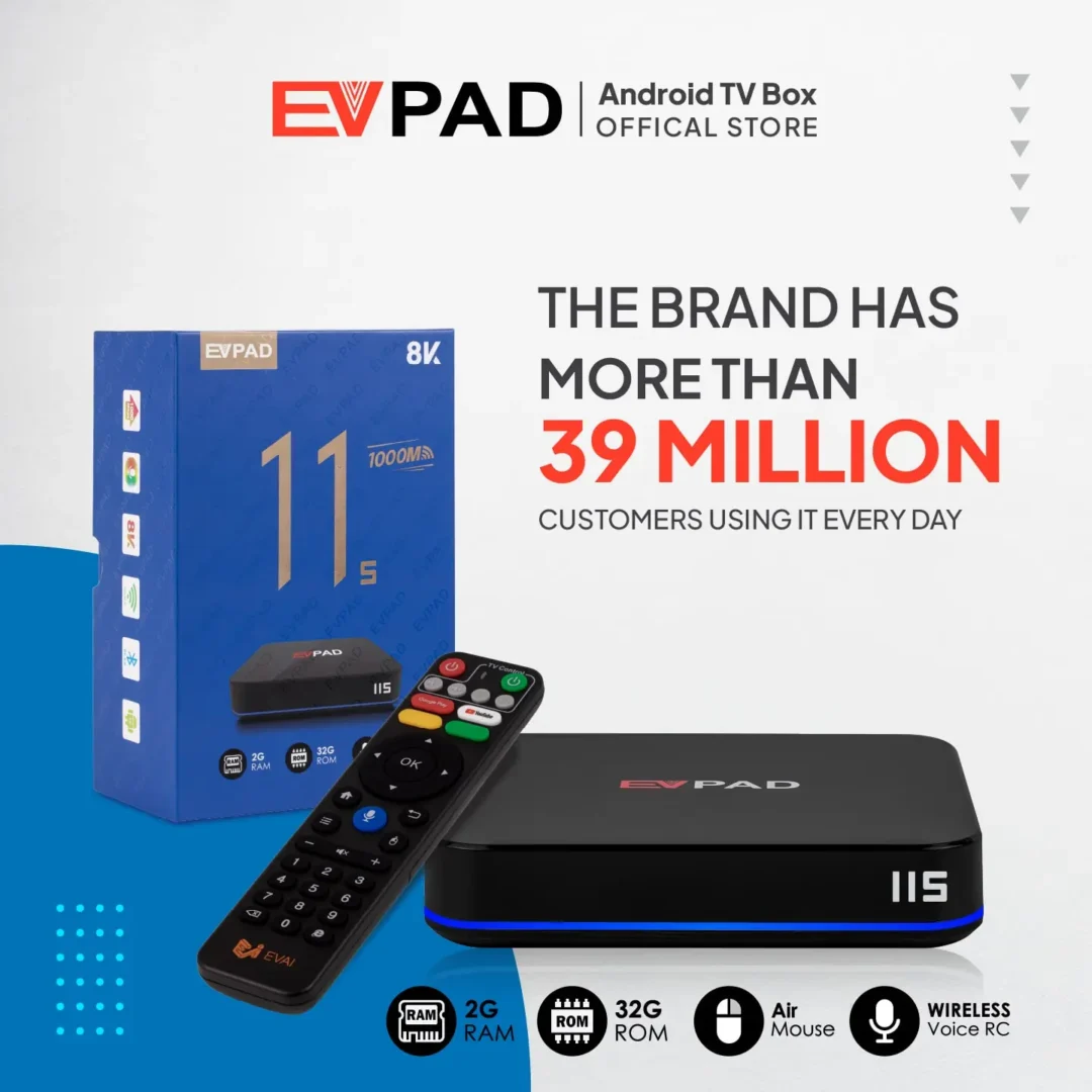 EVPAD 11S 안드로이드 TV 박스