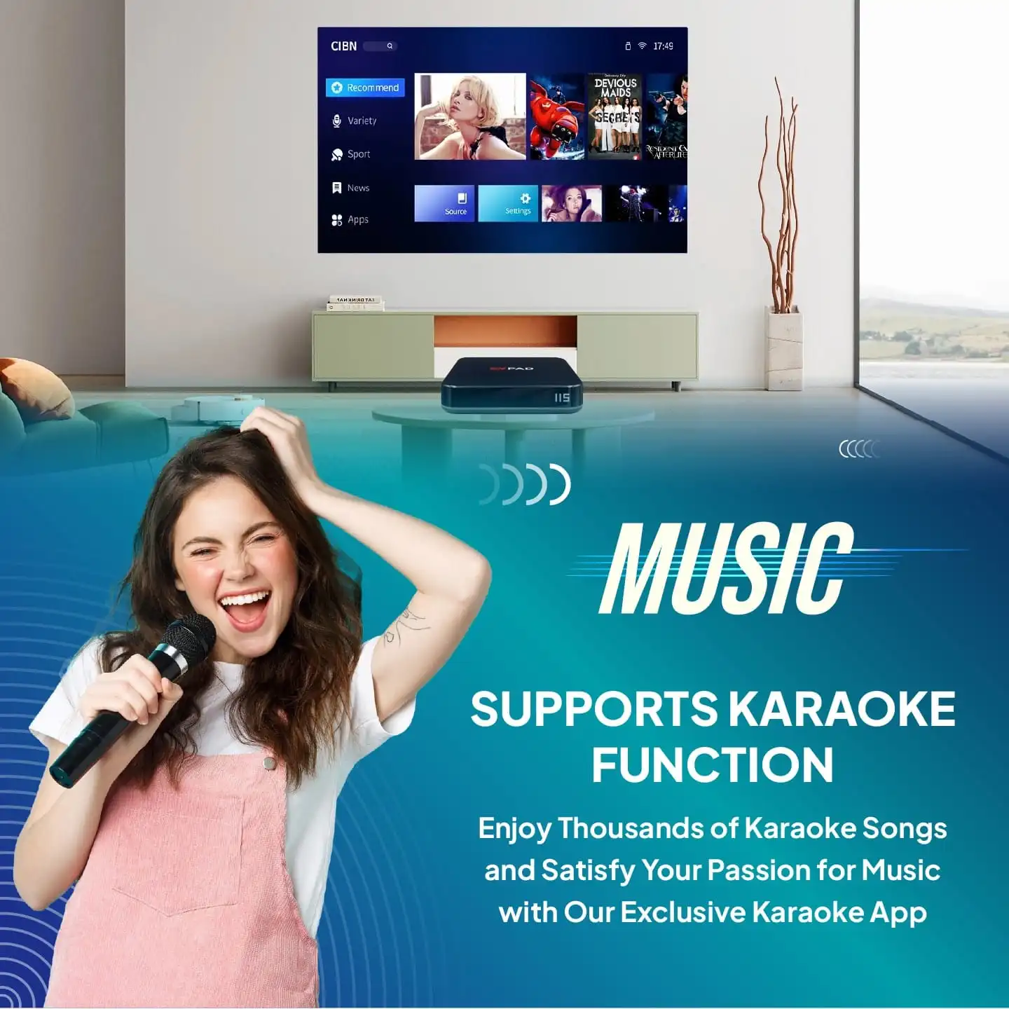 EVPAD 11S 안드로이드 TV 박스 - 이미지 5