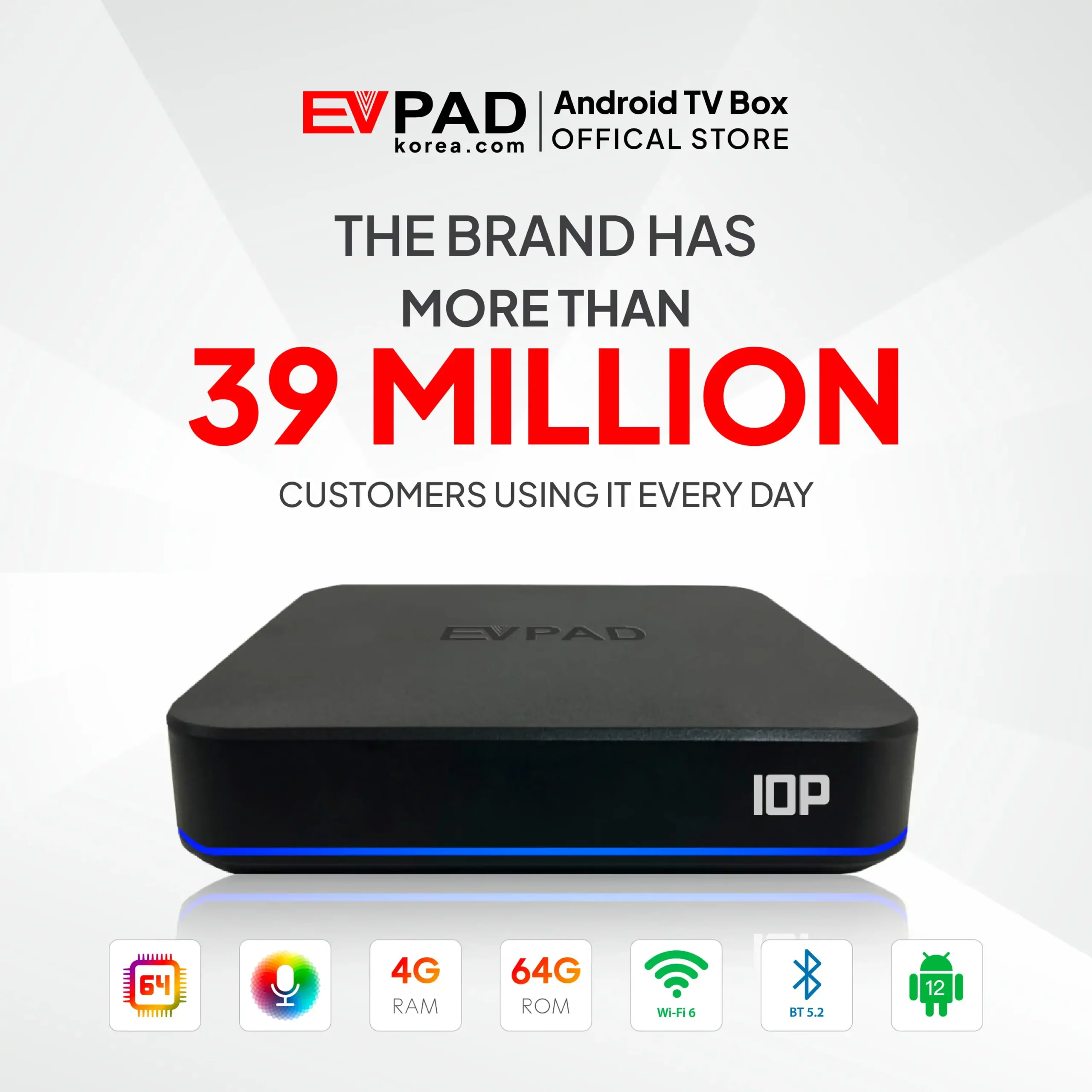 EVPAD 10P 안드로이드 TV 박스 - 이미지 4