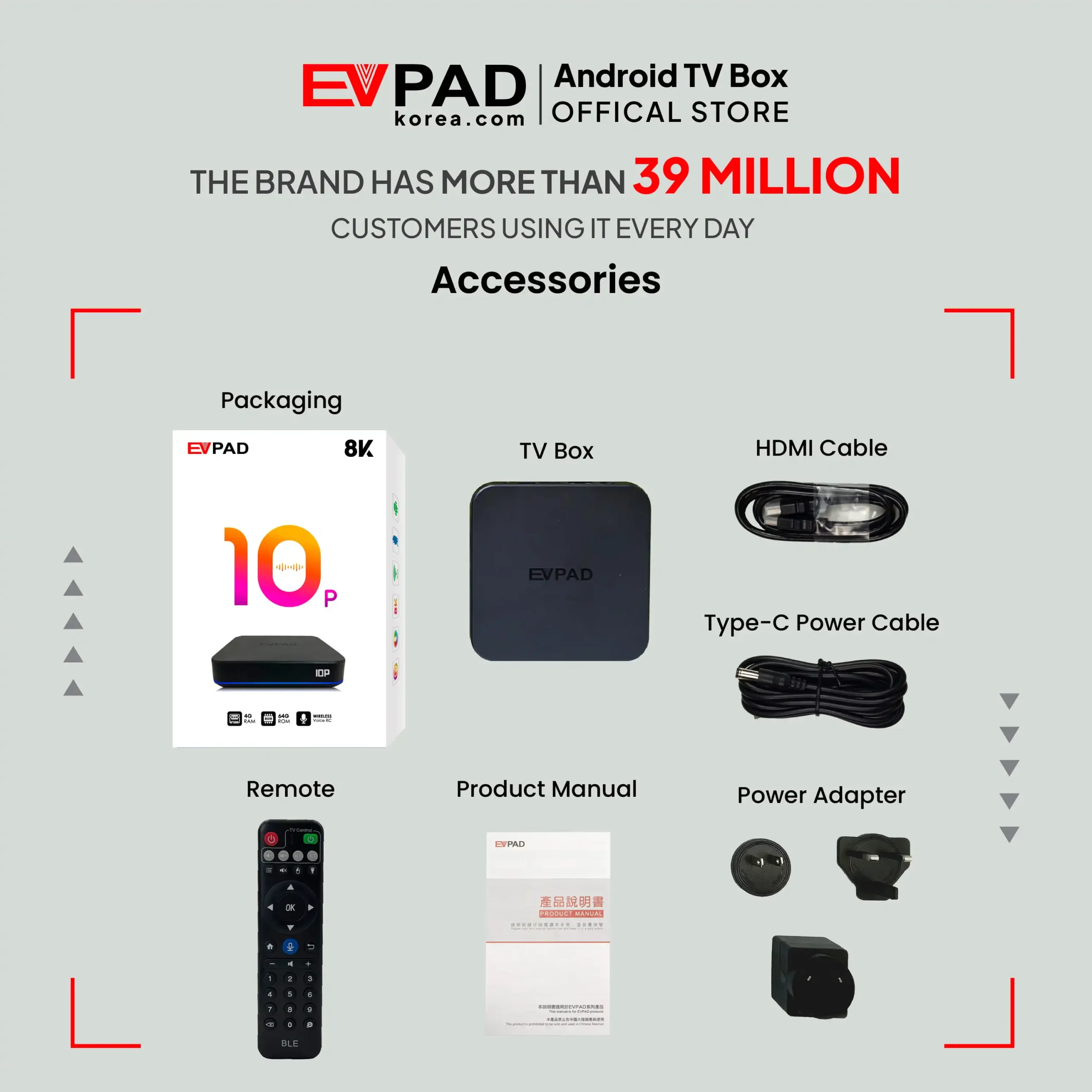 EVPAD 10P 안드로이드 TV 박스 - 이미지 5